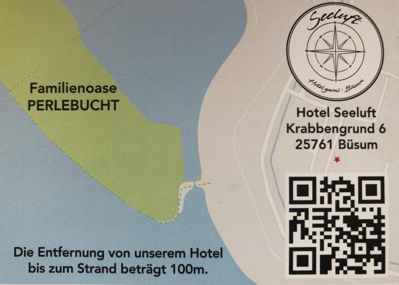 Hotel garni Seeluft Büsum Buitenkant foto